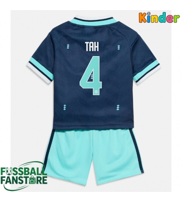 Deutschland Jonathan Tah #4 Replik Auswärtstrikot Kinder WM 2026 Kurzarm (+ Kurze Hosen)